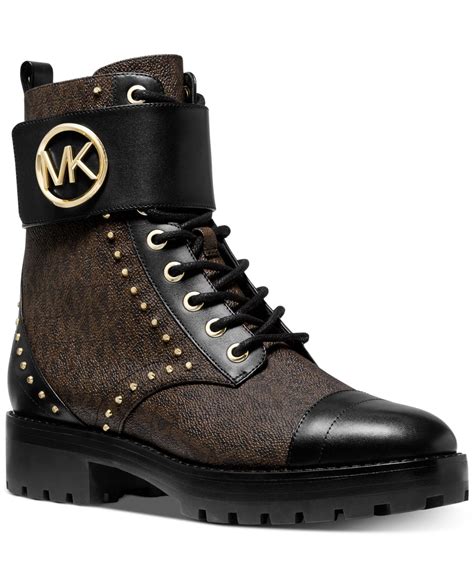 michael kors black rubber boots|brown waterproof Michael Kors boots.